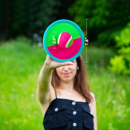 Toss and Catch Ball Game Outdoor Toys for Kids Yard Games Beach Toys outside Games for 3 4 5 6 7 8 9 10 Year Old Boys Girls (Upgraded)