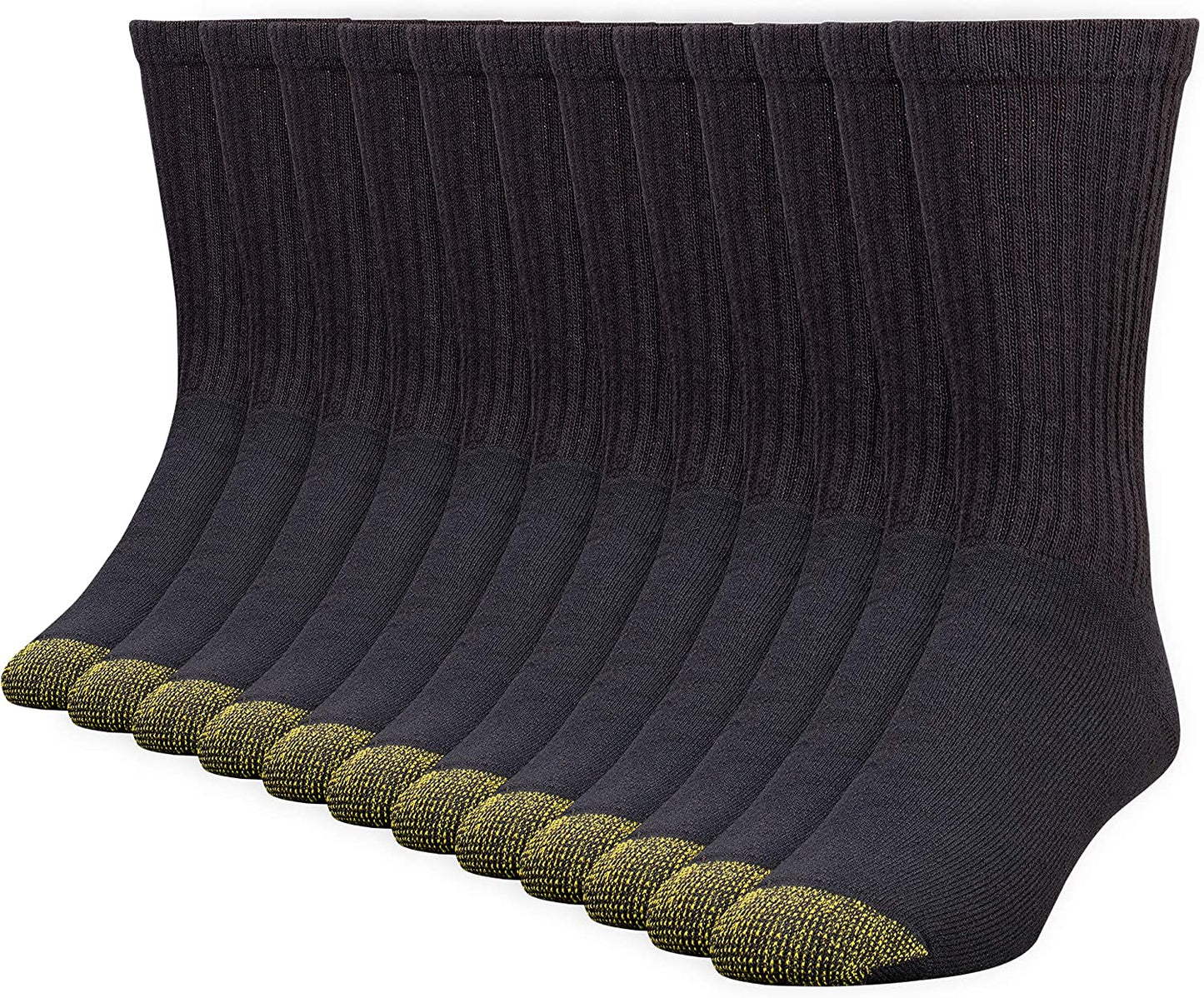 Men'S 656S Cotton Crew Athletic Socks (Multipack)